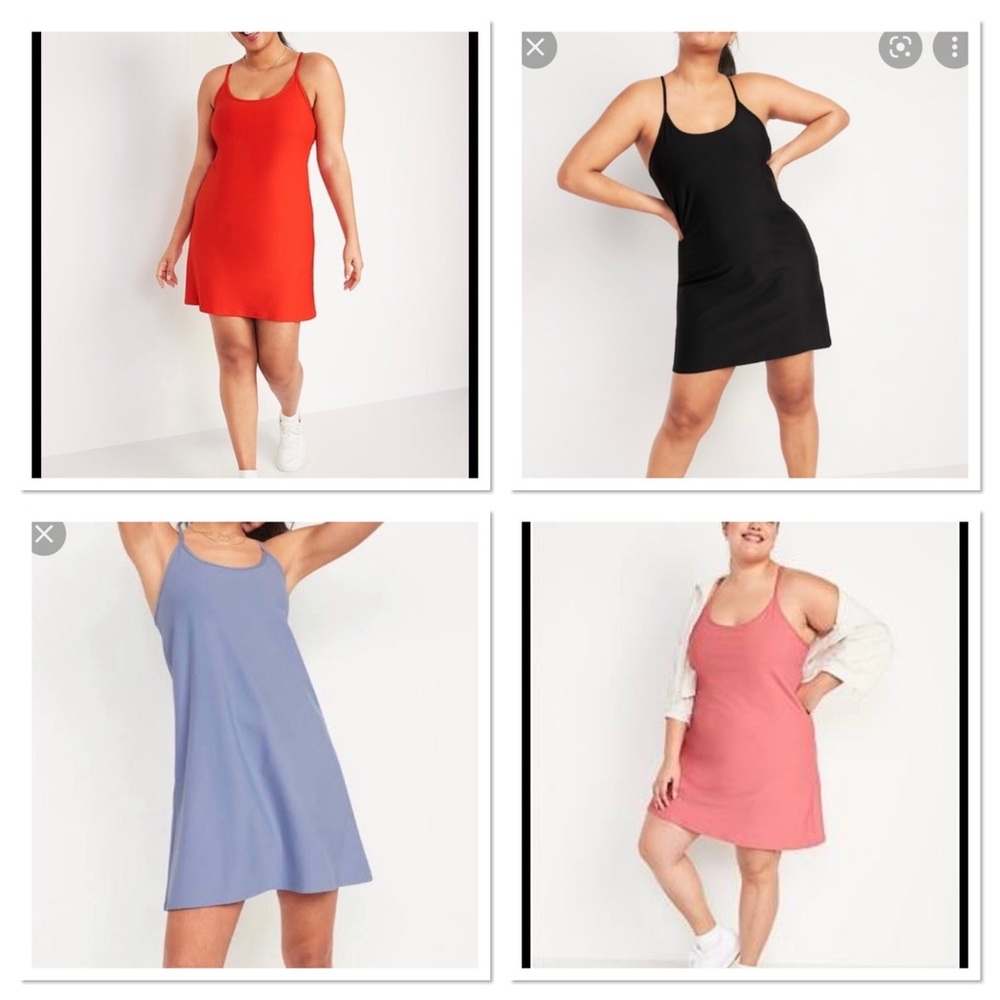 NWOT Set of 4 A-Line Powersoft Tall Dresses
